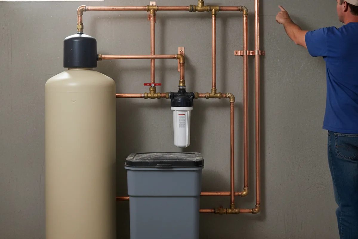 Whole-house water treatment system installed in Dowagiac